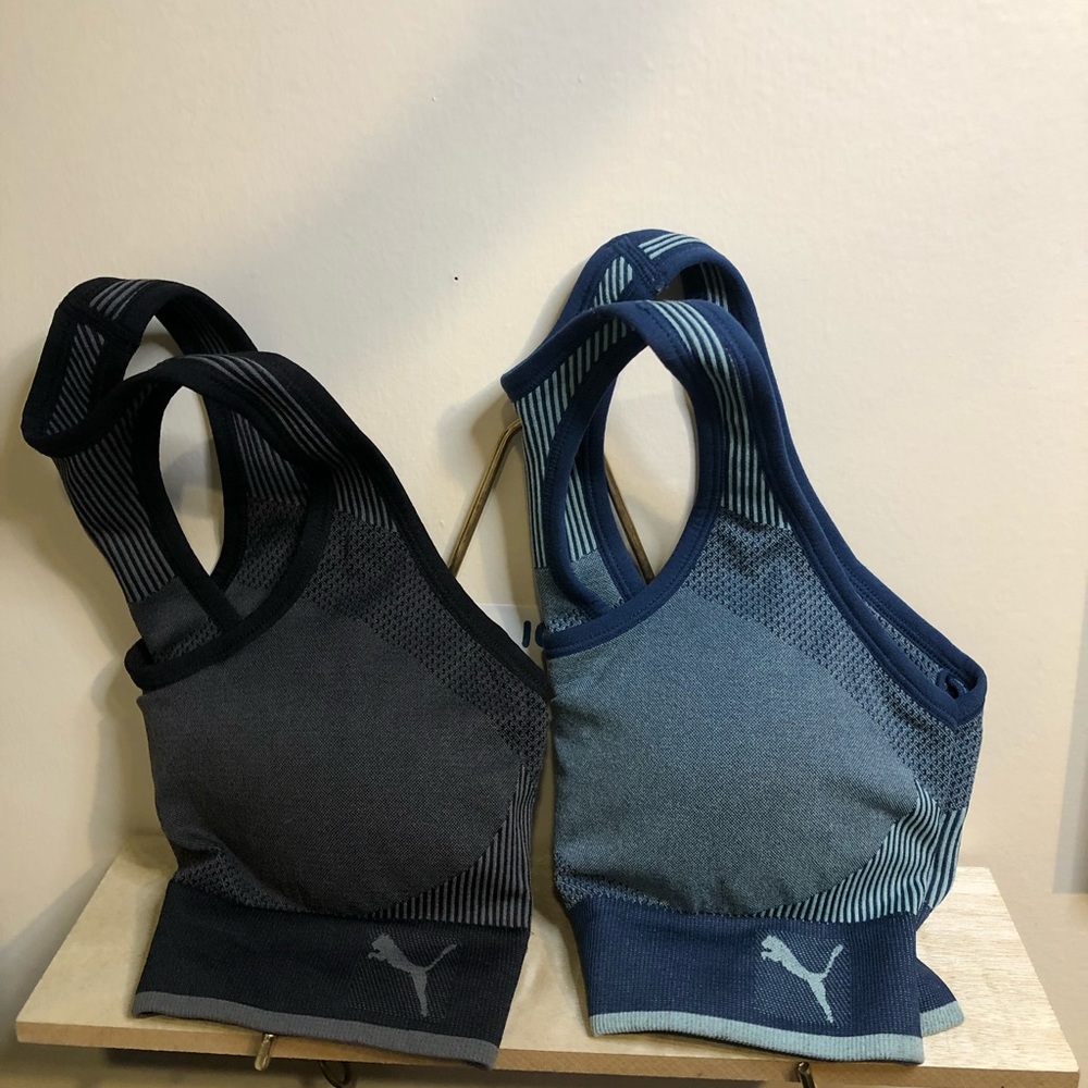 Puma women sports bras.